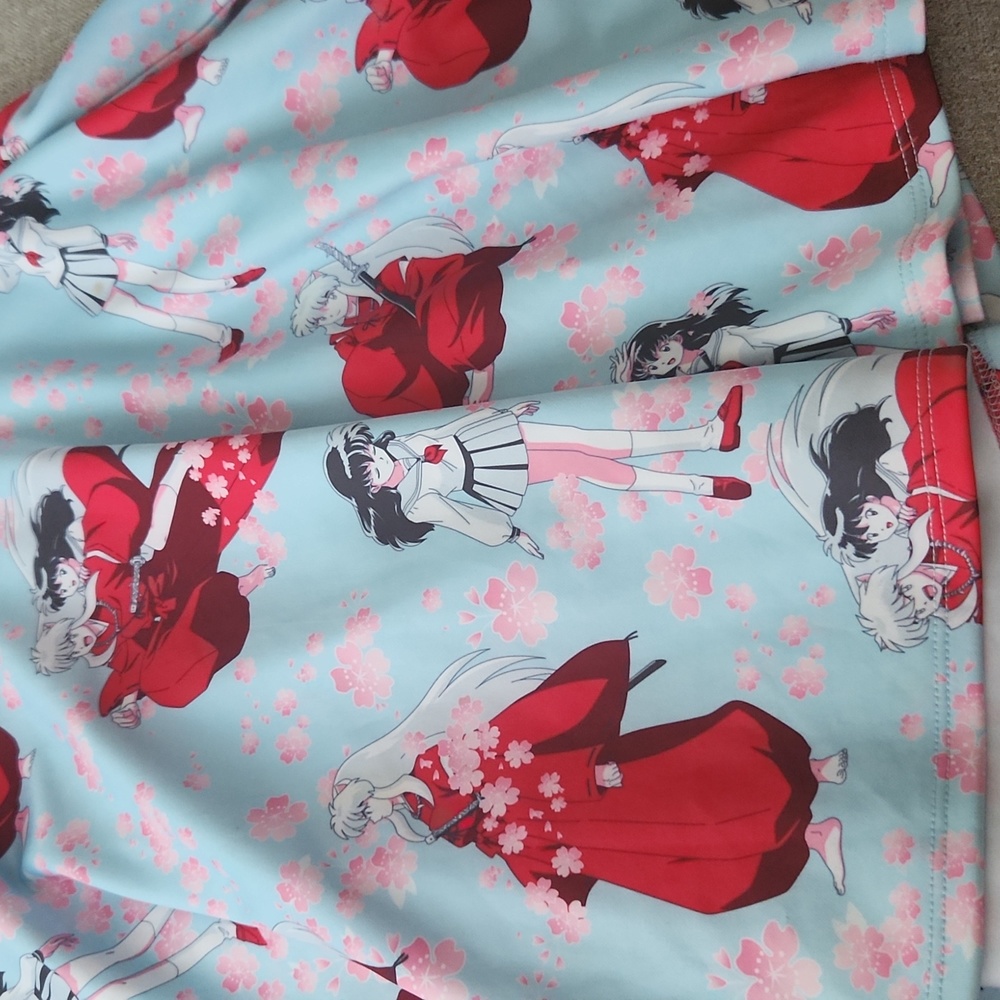 Inuyasha Sakura Suspender Skirt Size small